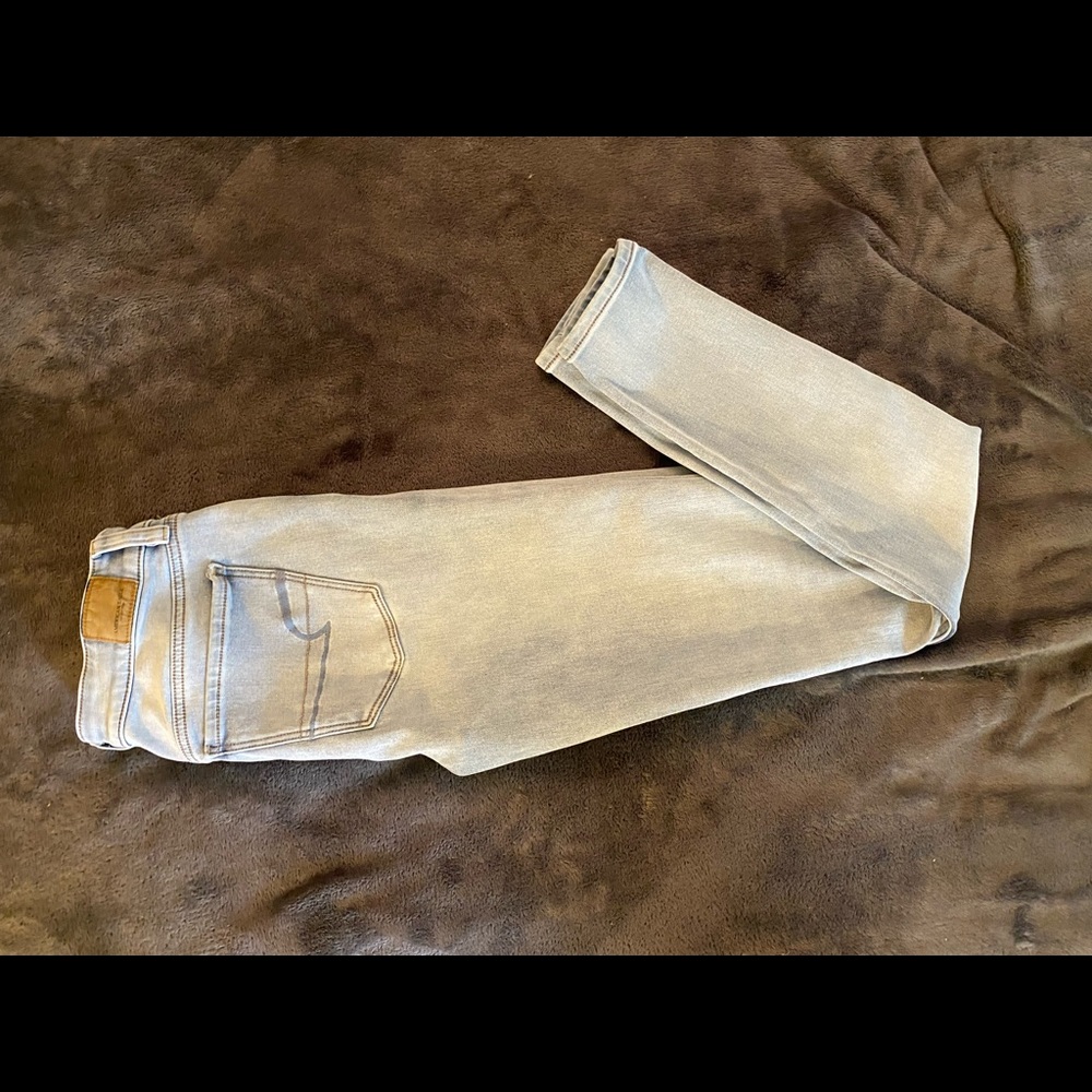 American Eagle Light wash skinny jegging